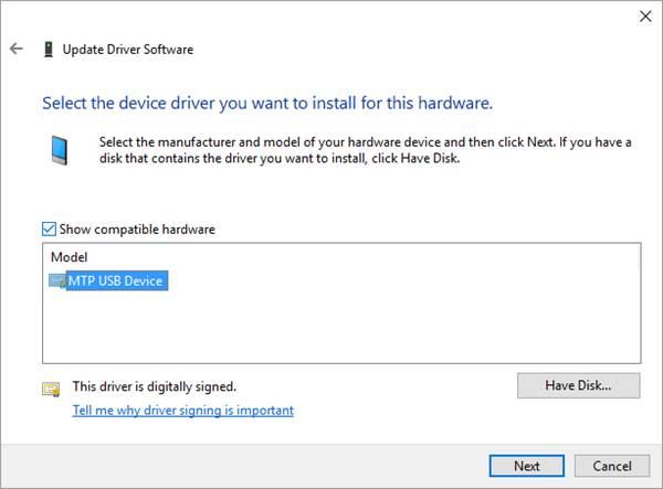 How to Fix Windows 10 Doesn't Recognize Android Device Problem