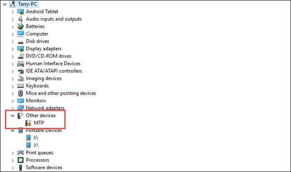 enable usb device discovery windows 10