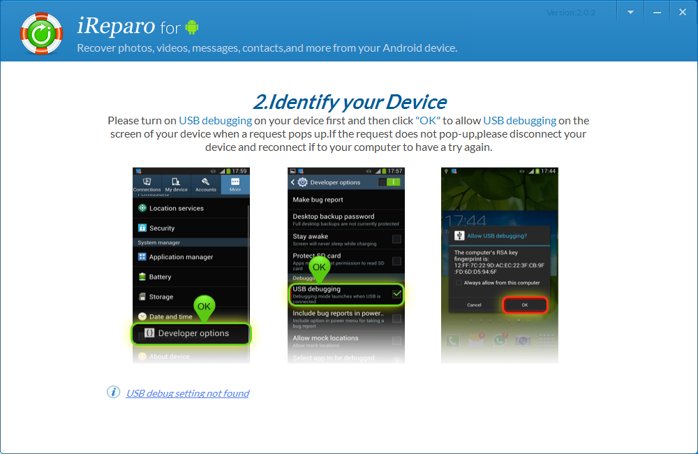 iReparo for Android Screenshots 
