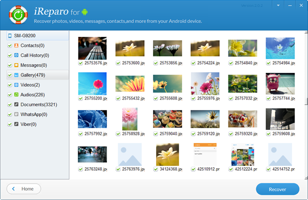 iReparo Android Data Recovery