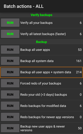 Backup all your phone data after root