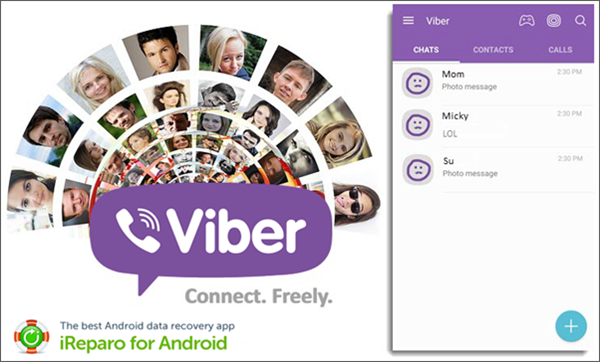 Recover deleted Viber chats without backup from Android