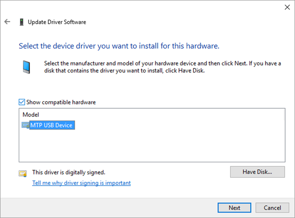  Install Proper Driver to Get Android Device