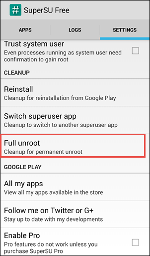 How To Unroot Android Phone And Tablet