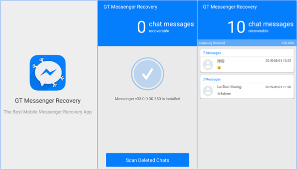 Recover Deleted Facebook Messages on Android without PC