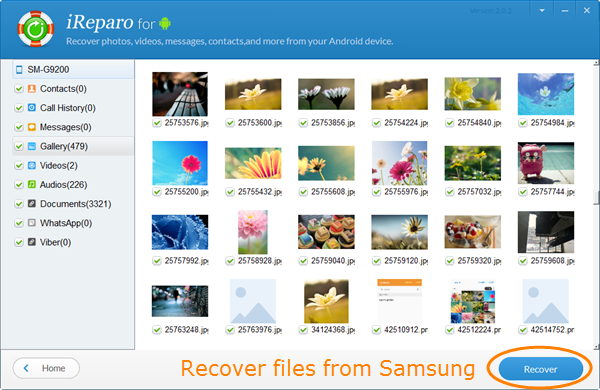 Recover Deleted Files from Samsung Phone and Tablet