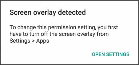 How to Turn off Screen Overlay on Android